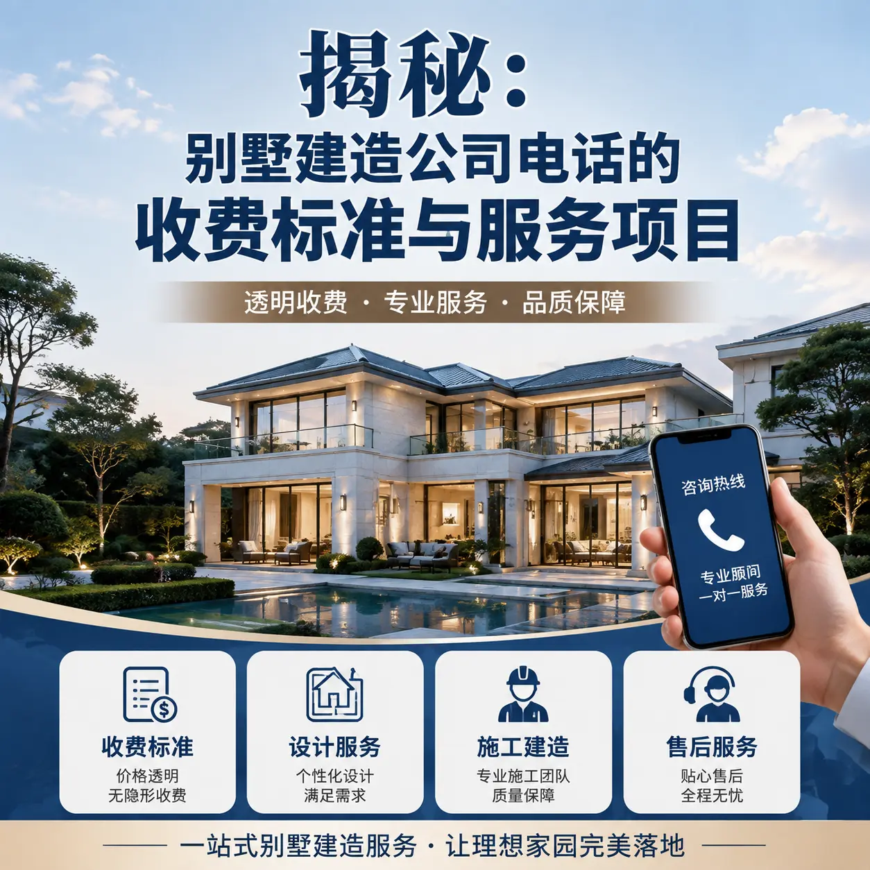 揭秘：贵定别墅建造公司电话的收费标准与服务项目