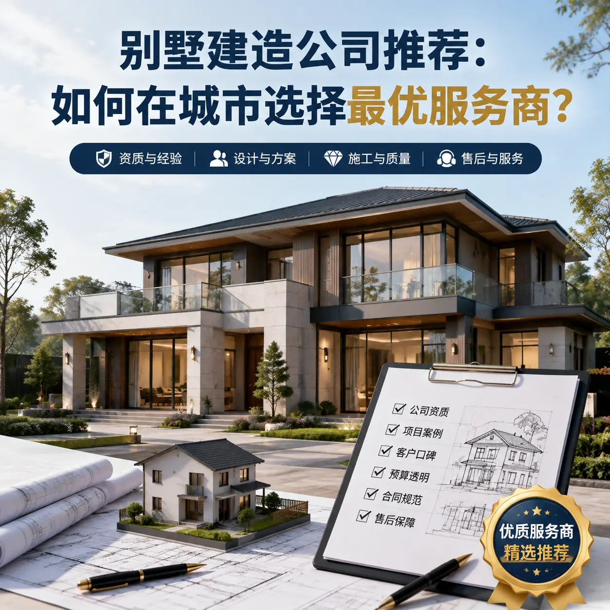 别墅建造公司推荐：如何在 贵定 选择最优服务商？