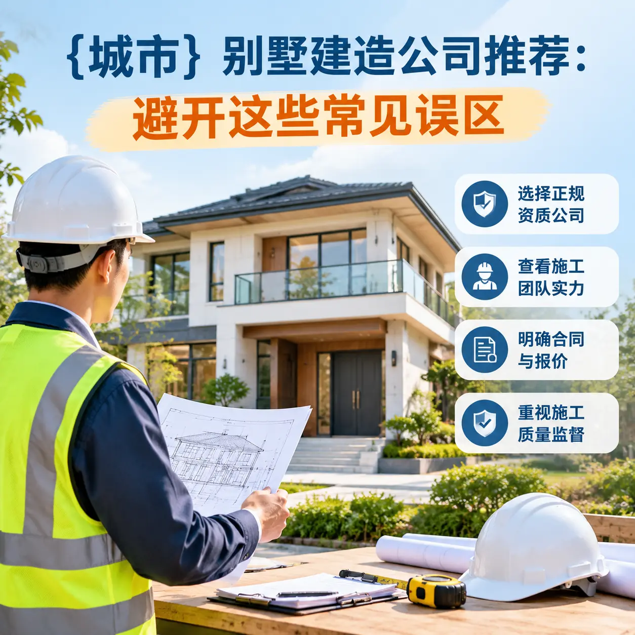 贵定 别墅建造公司推荐:避开这些常见误区