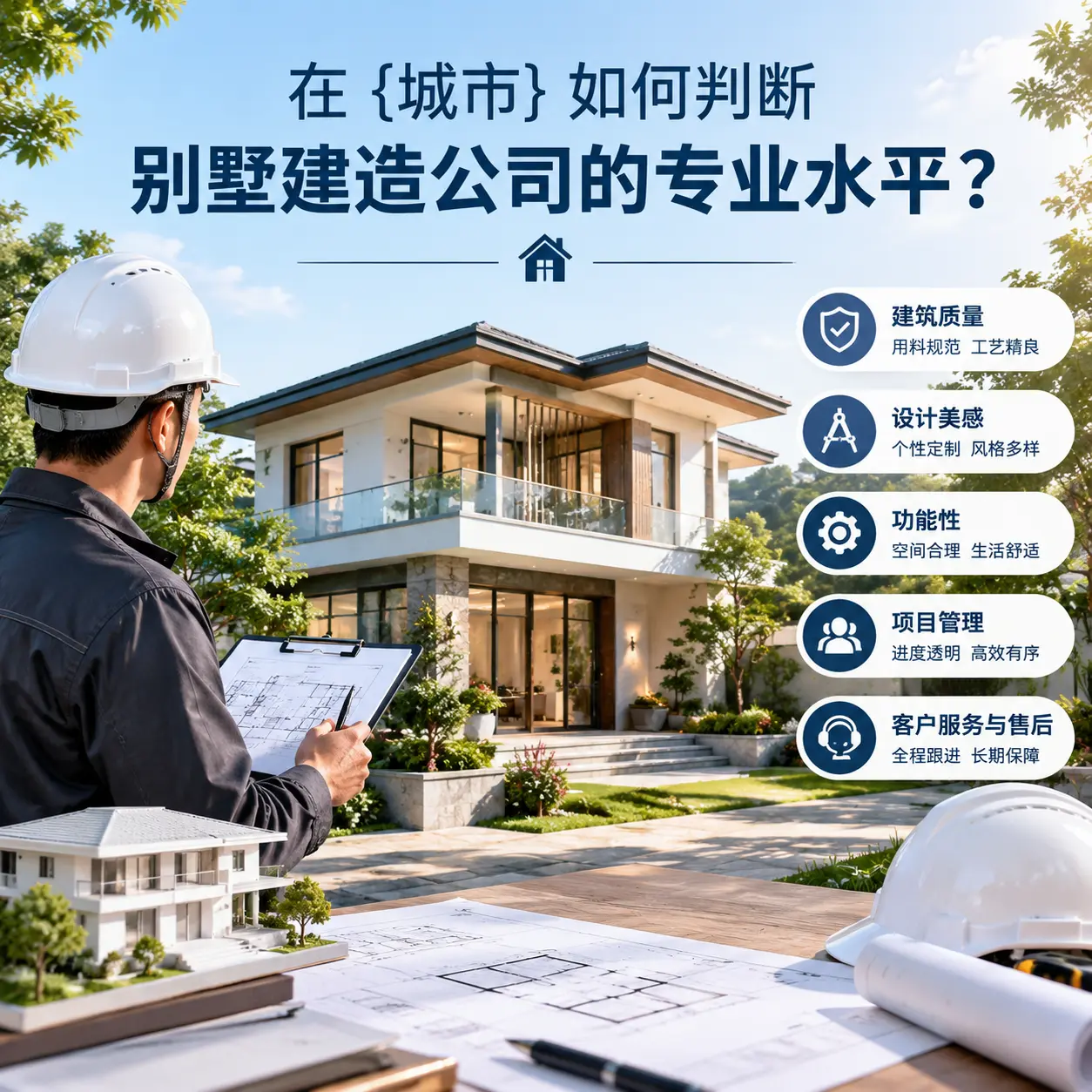 在 贵定 如何判断别墅建造公司的专业水平？