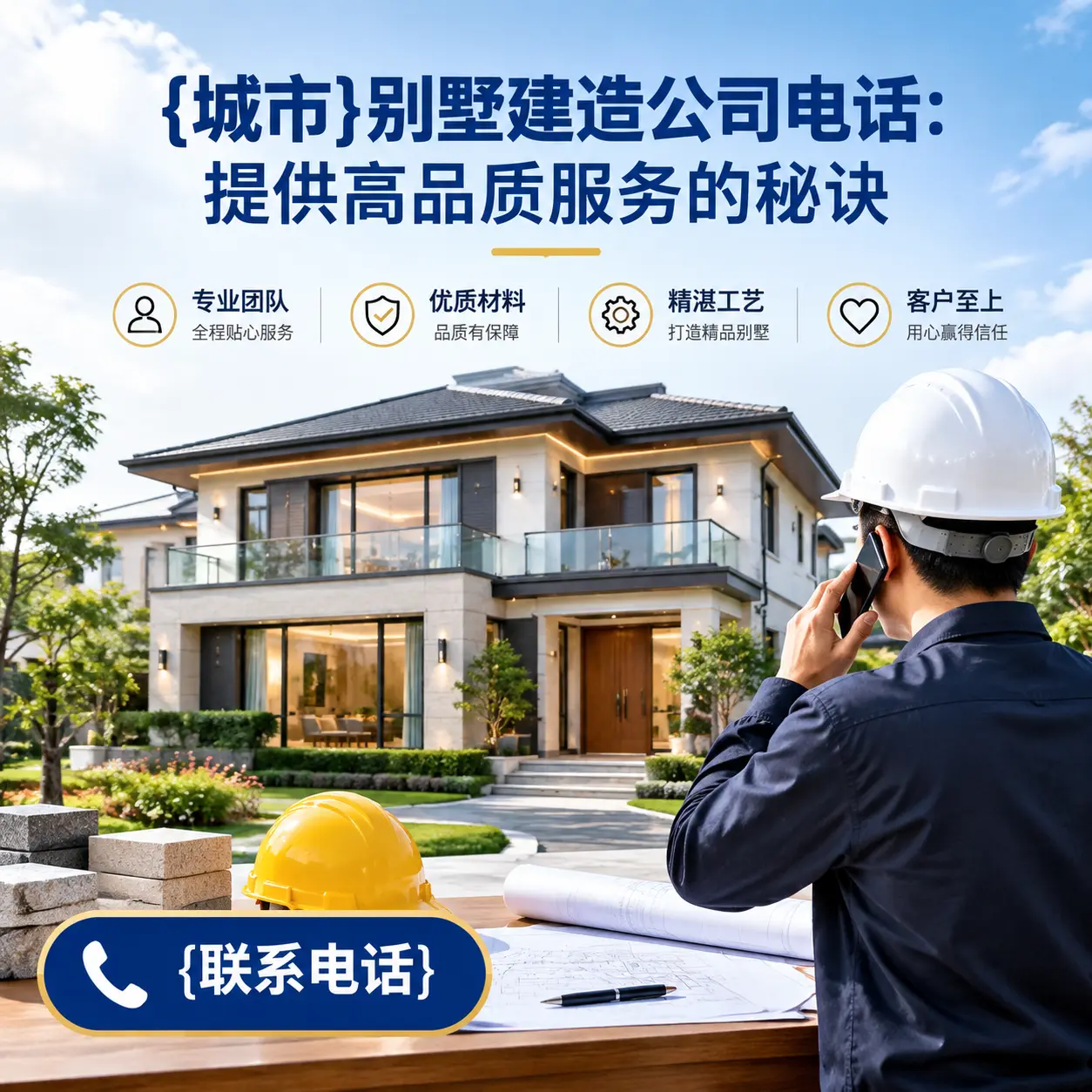 贵定别墅建造公司电话：提供高品质服务的秘诀