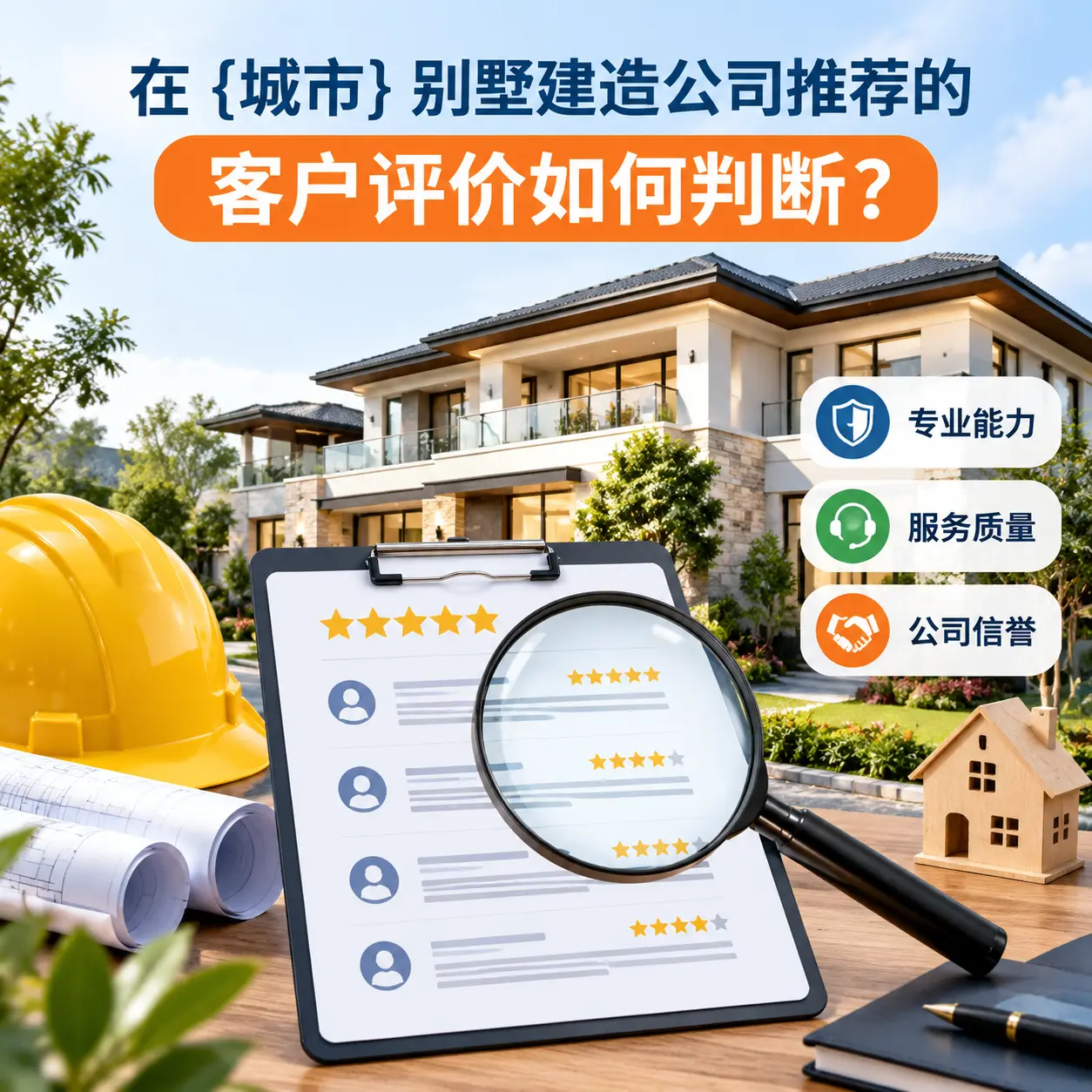 在 贵定 别墅建造公司推荐的客户评价如何判断？