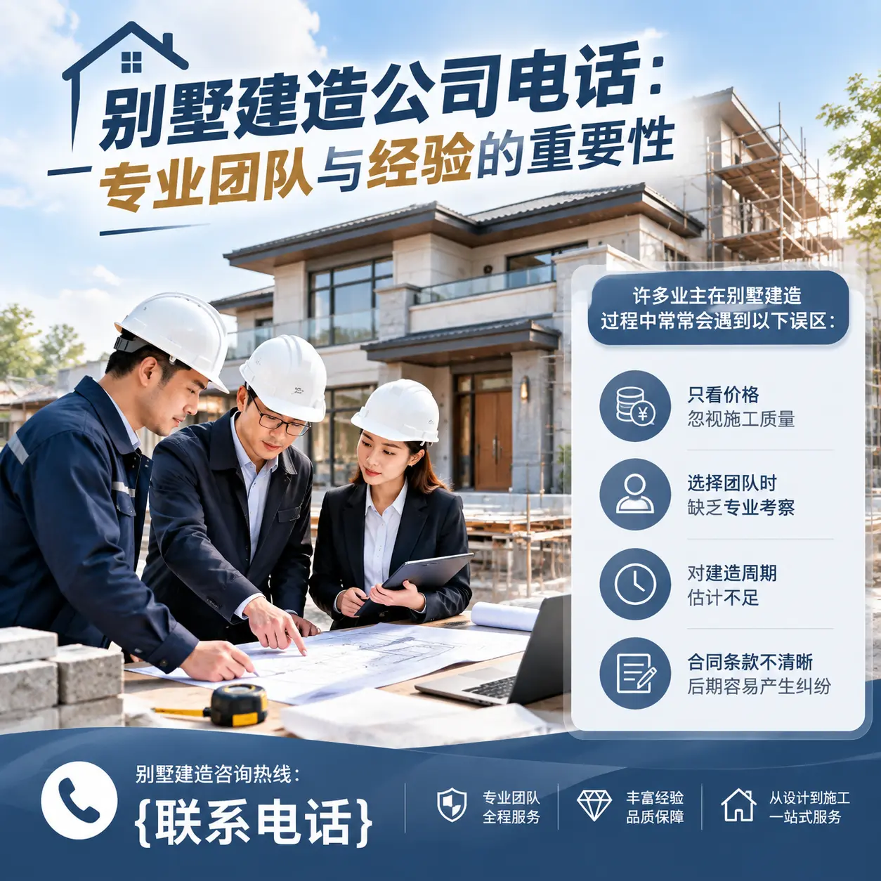 贵定别墅建造公司电话：专业团队与经验的重要性