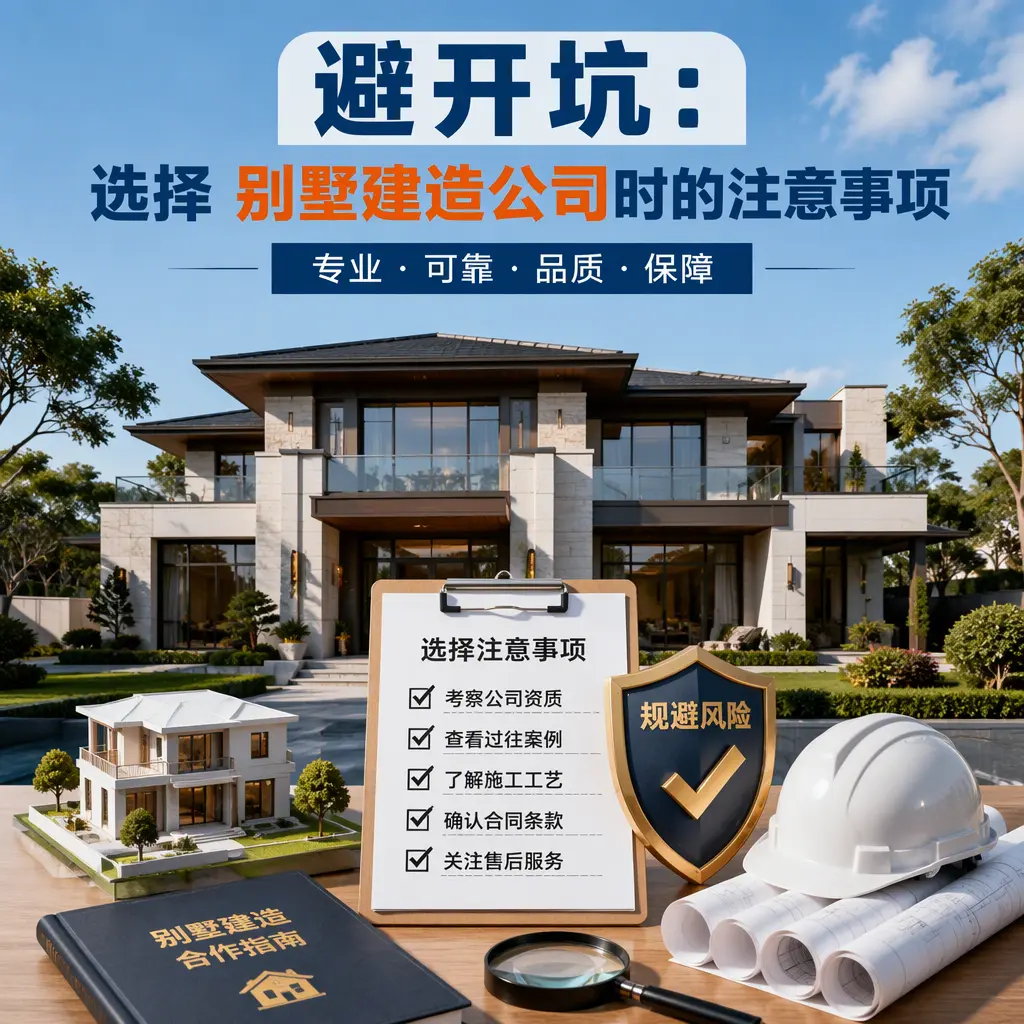 避开坑：选择 贵定 别墅建造公司时的注意事项