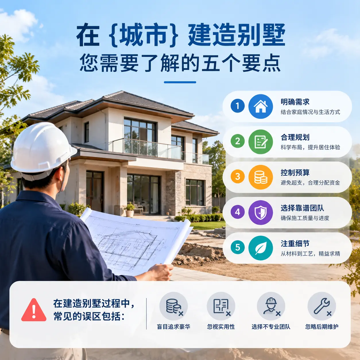 在 贵定 建造别墅，您需要了解的五个要点