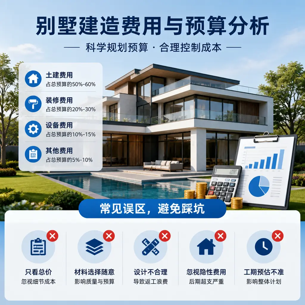 别墅建造公司推荐： 贵定 建造别墅的费用与预算分析