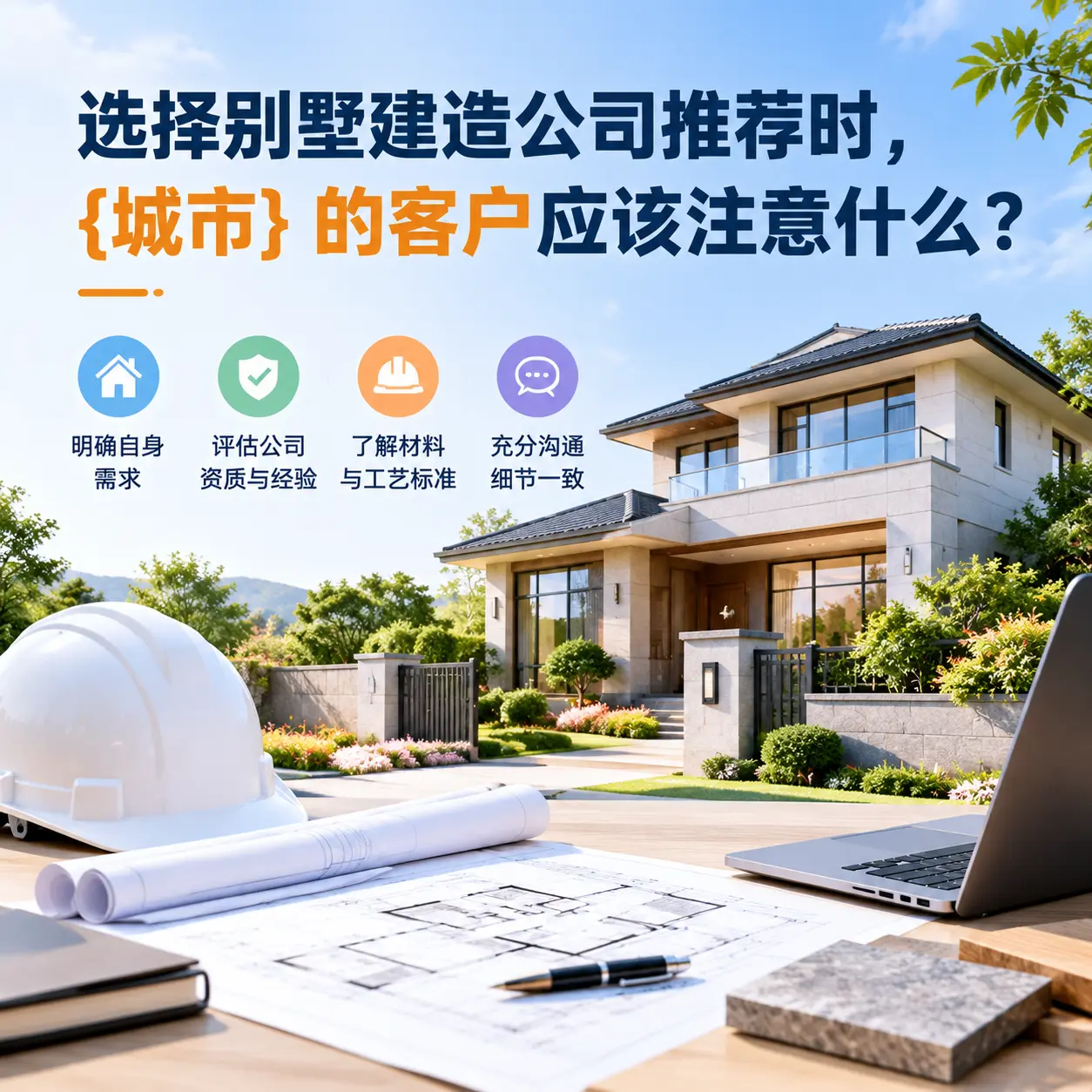 选择别墅建造公司推荐时,贵定 的客户应该注意什么?