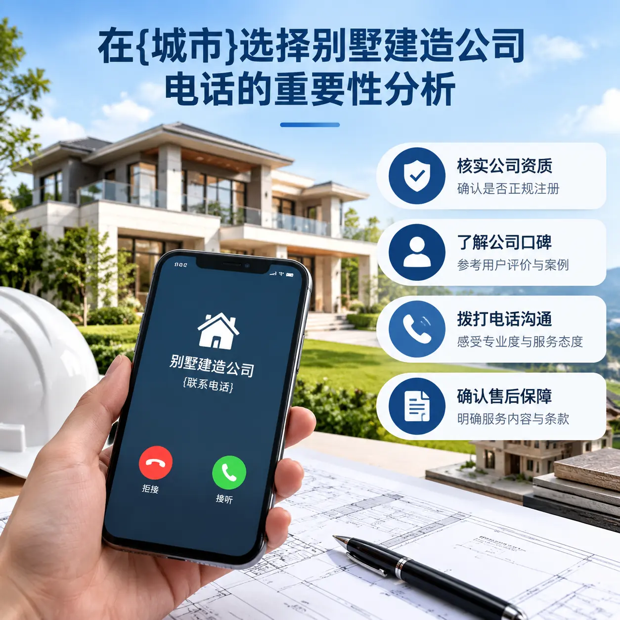 在贵定选择别墅建造公司电话的重要性分析