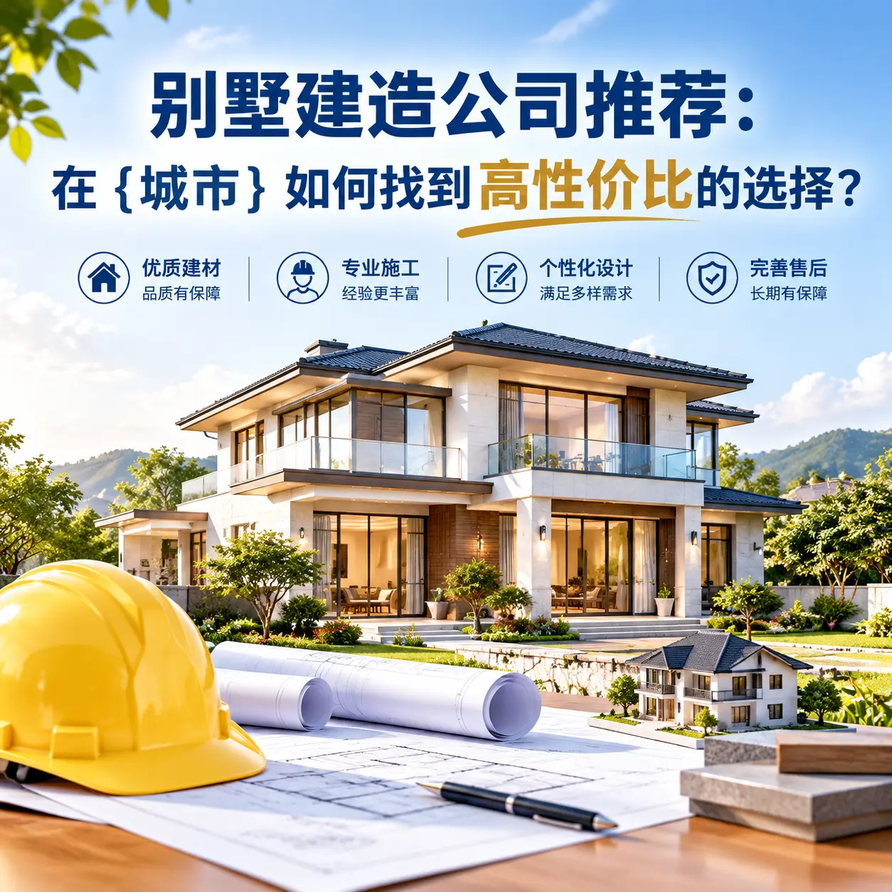 别墅建造公司推荐:在 贵定 如何找到高性价比的选择?