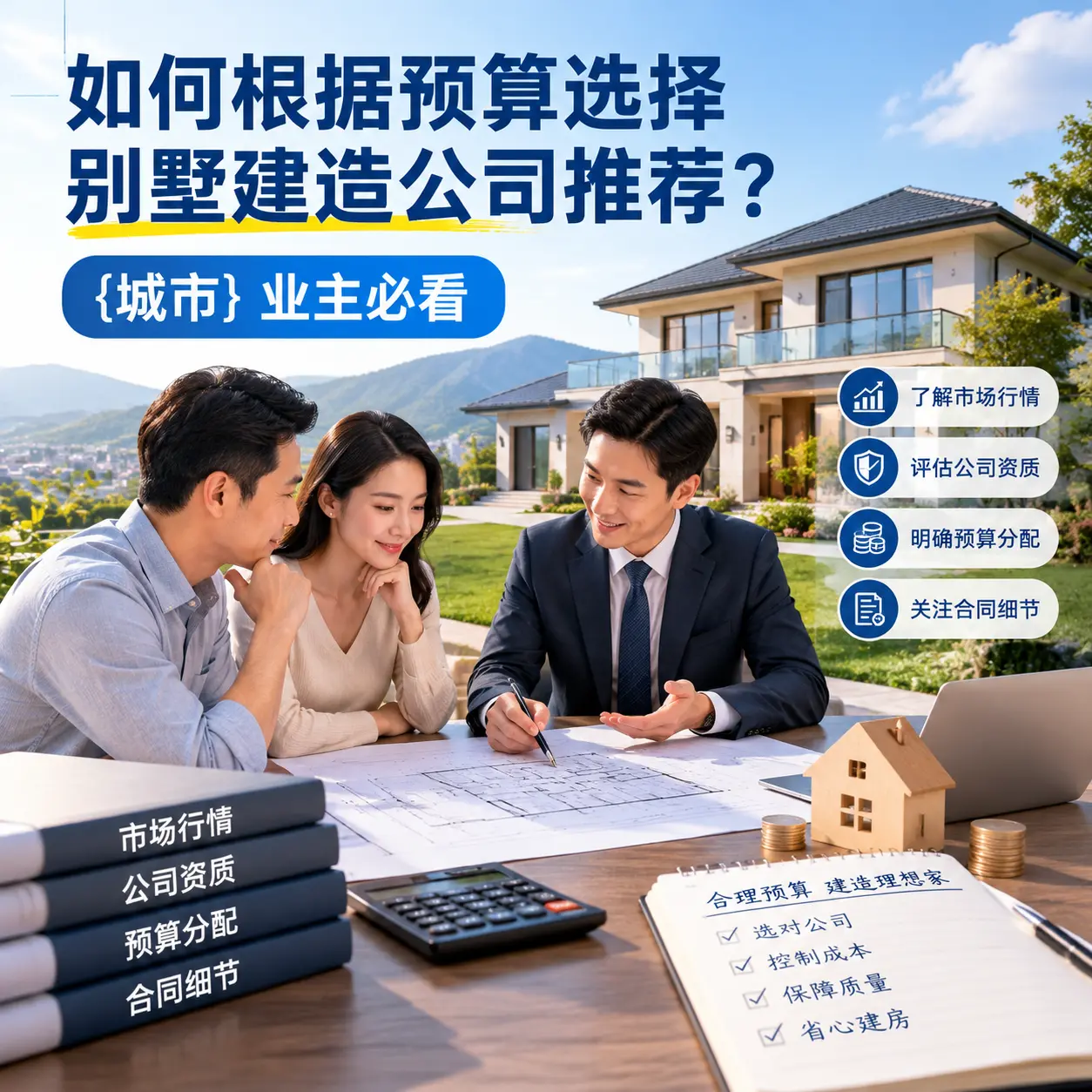 如何根据预算选择别墅建造公司推荐? 贵定 业主必看