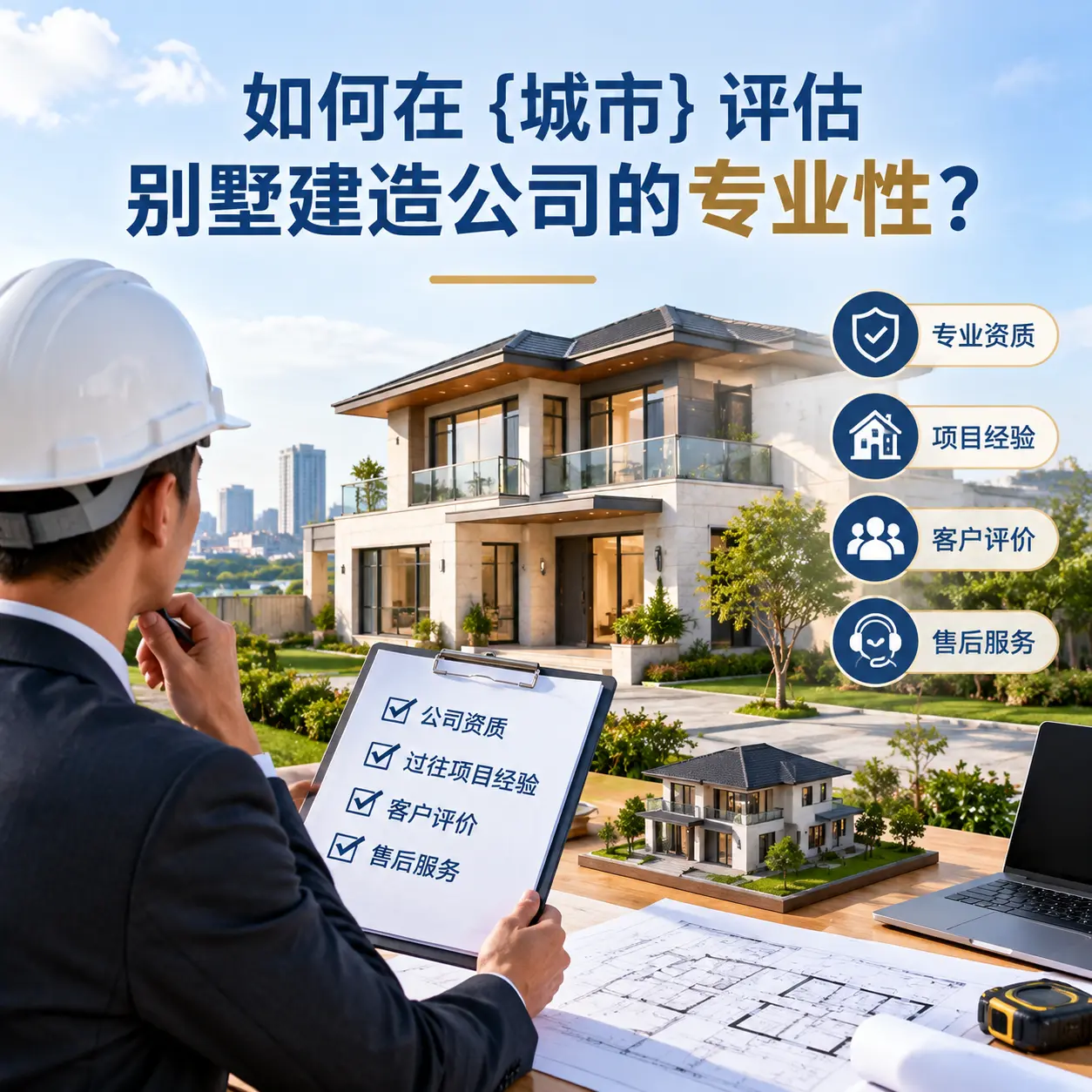 如何在 贵定 评估别墅建造公司的专业性？