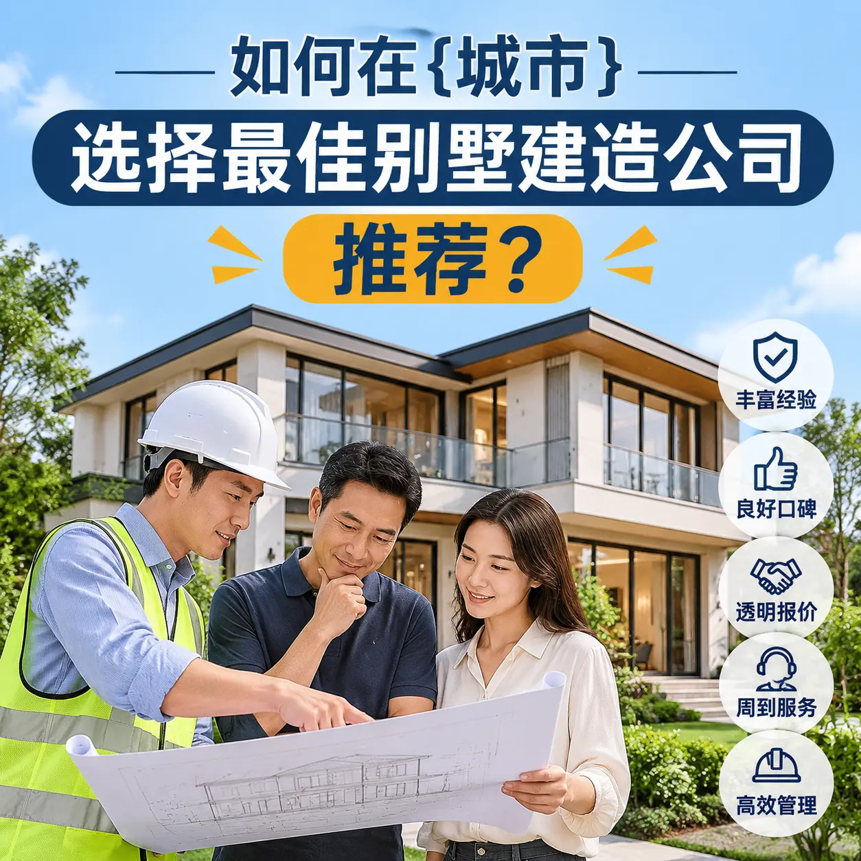 如何在 贵定 选择最佳别墅建造公司推荐?